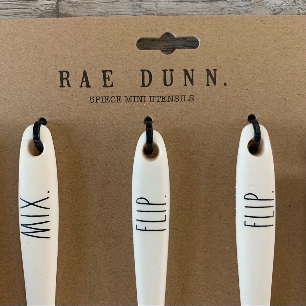 NWT Rae Dunn 5 Piece Mini Utensils Set - Picture 4 of 8